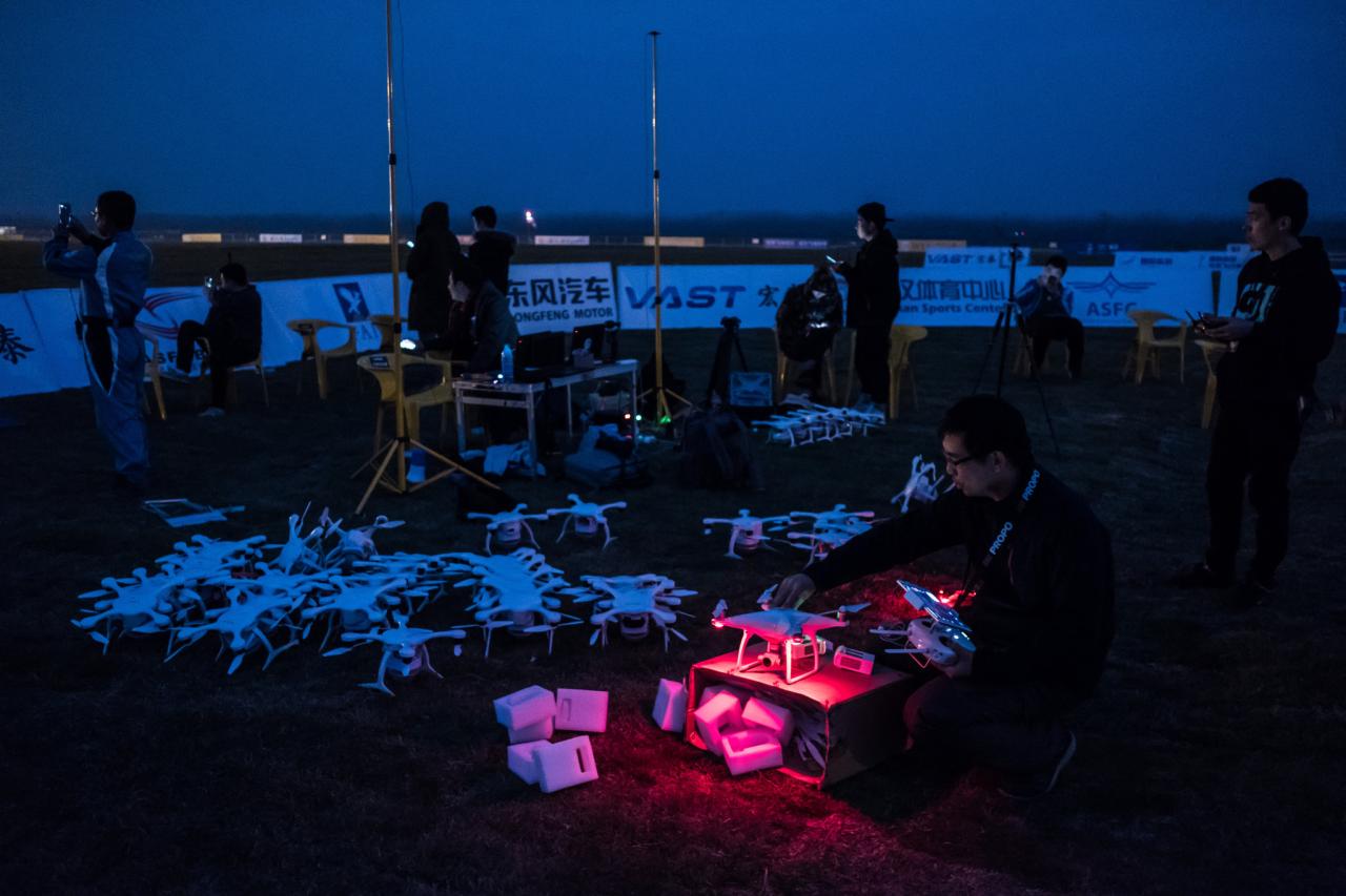 China new year drone show 2049